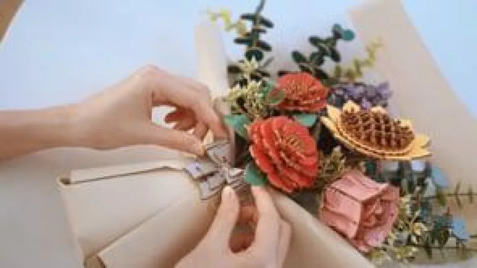Byg-en-blomst - Sommerbuket