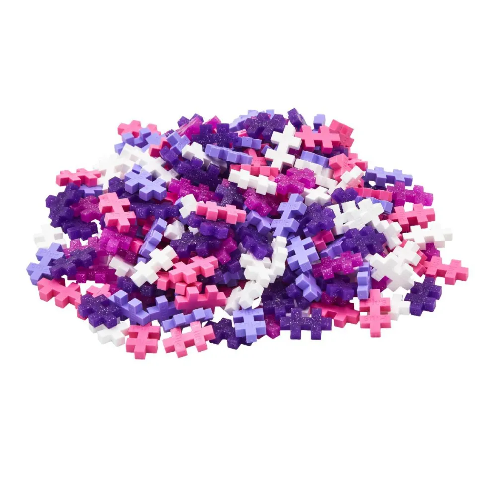 Plus-Plus i rør - Glitter Mix, 240 stk.