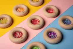 Sansedonut Ø7 cm - Citroner