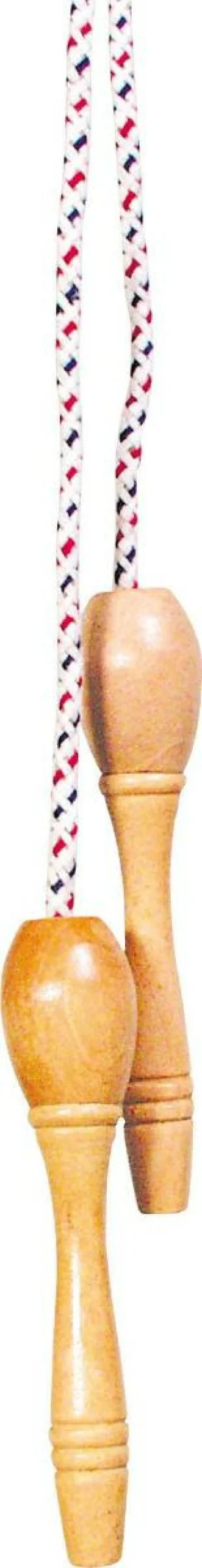 Sjippetov i træ - 230 cm.